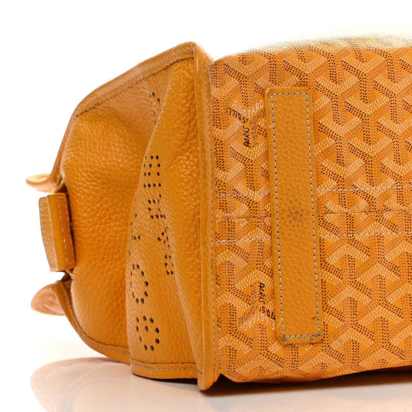 Goyardine Sac Hardy Pet Carrier PM Yellow