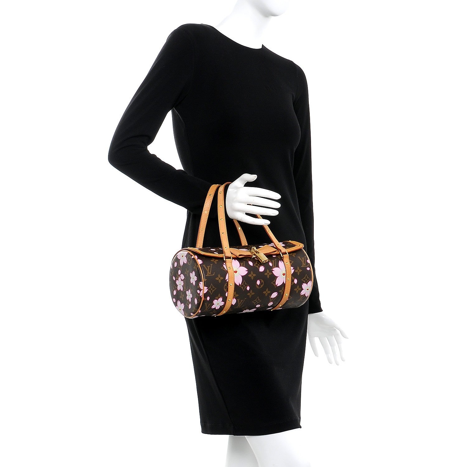 Louis Vuitton Monogram Cherry Blossom Papillon Brown 2 of 6