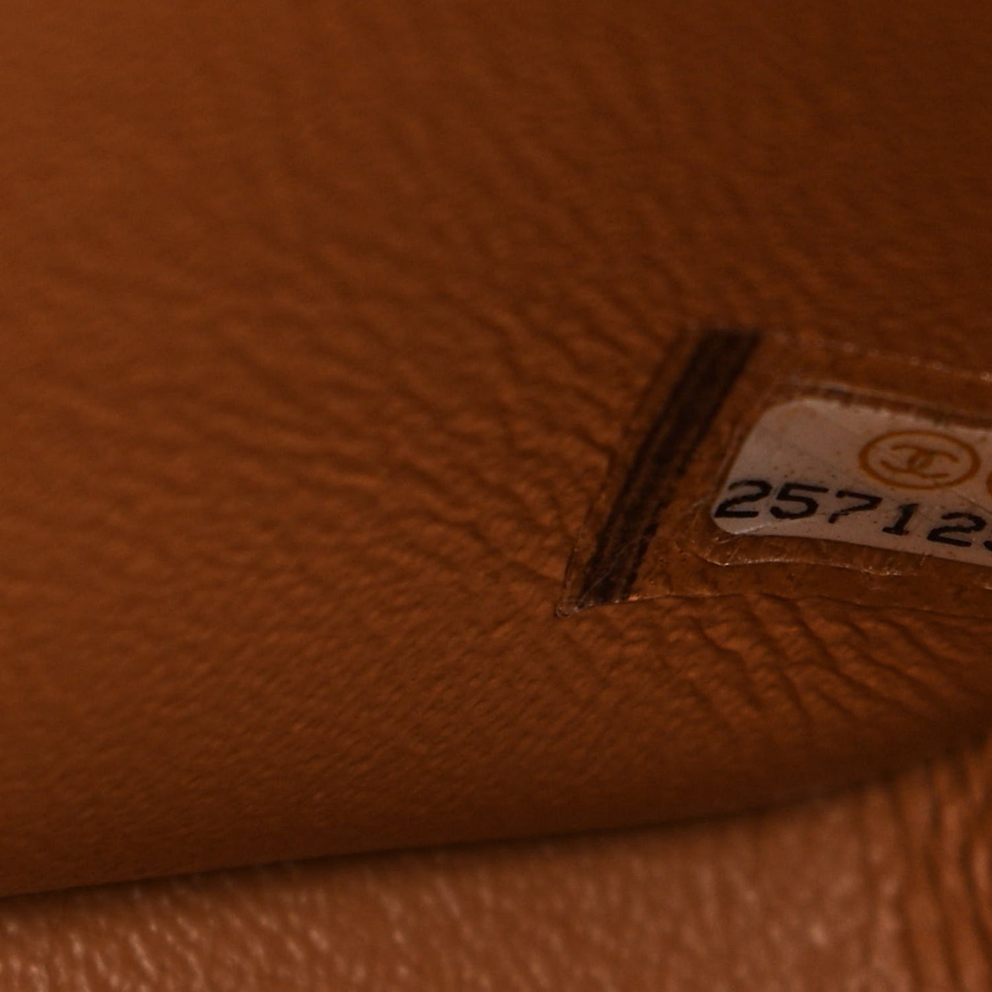 Caviar Quilted Jumbo Double Flap Beige