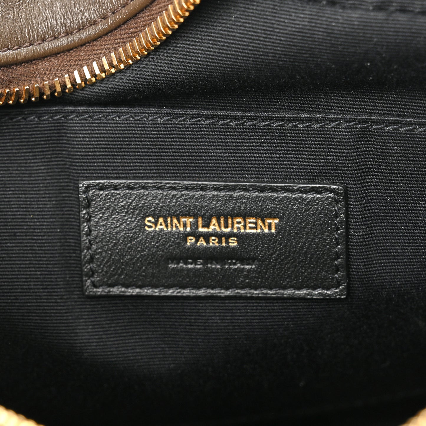 Calfskin Matelasse Monogram Lou Camera Bag Military Olive