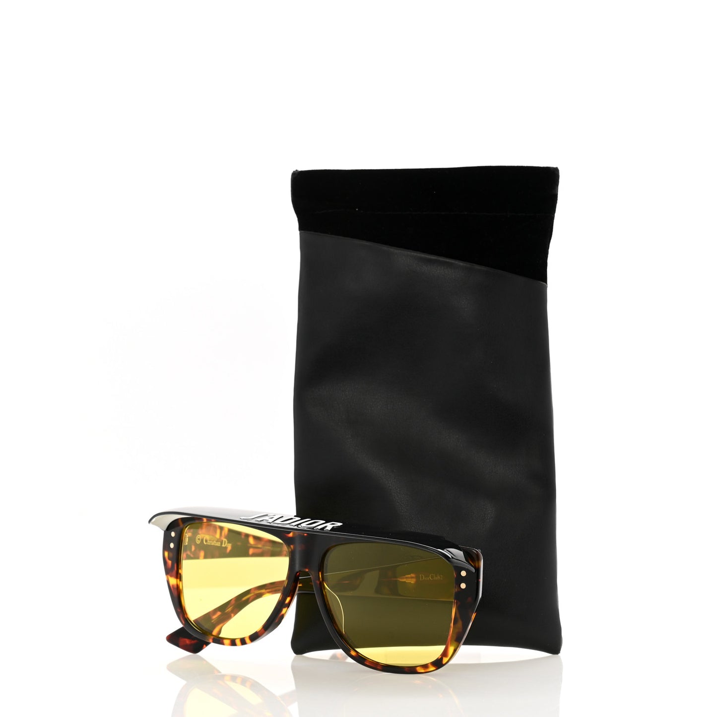 Acetate DiorClub2 Sunglasses Havana