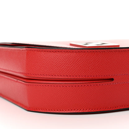 Hermes Epsom Mosaique Au 24-21 Rouge de Coeur 9 of 13