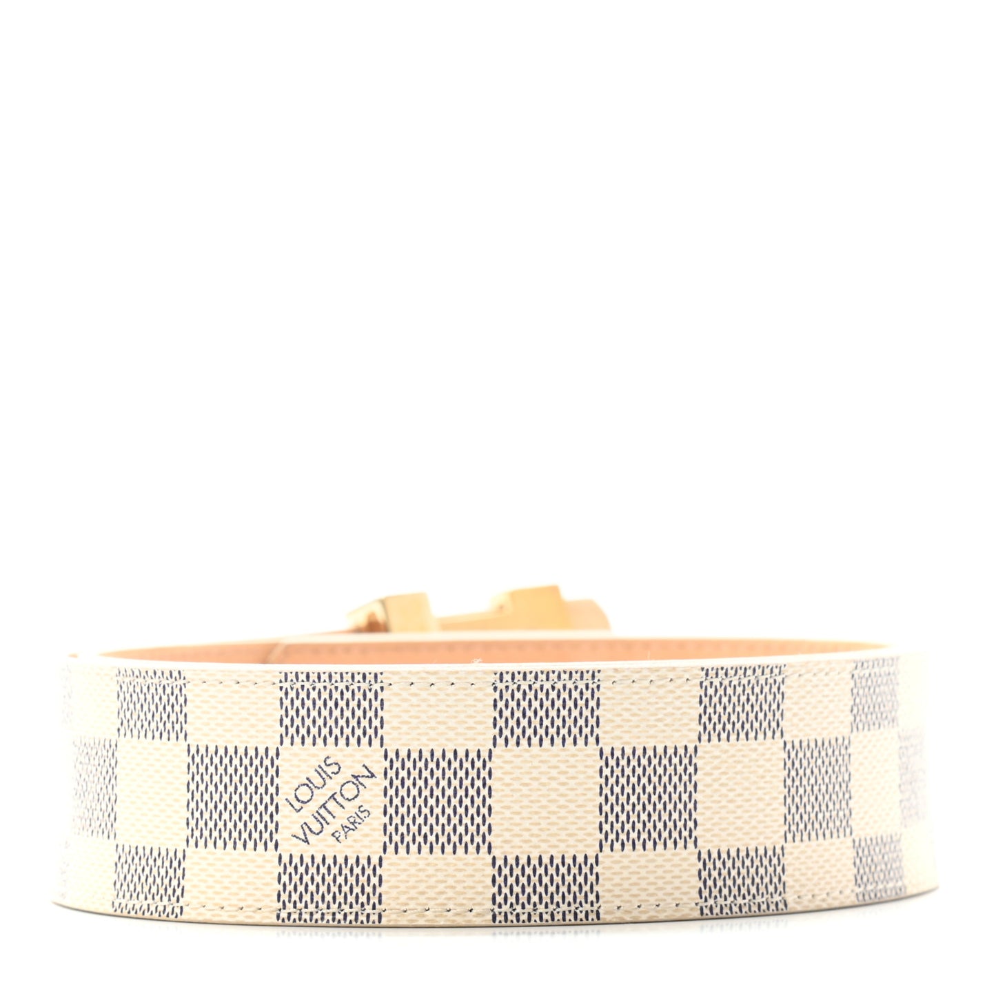 Damier Azur LV Initiales Belt 80 32