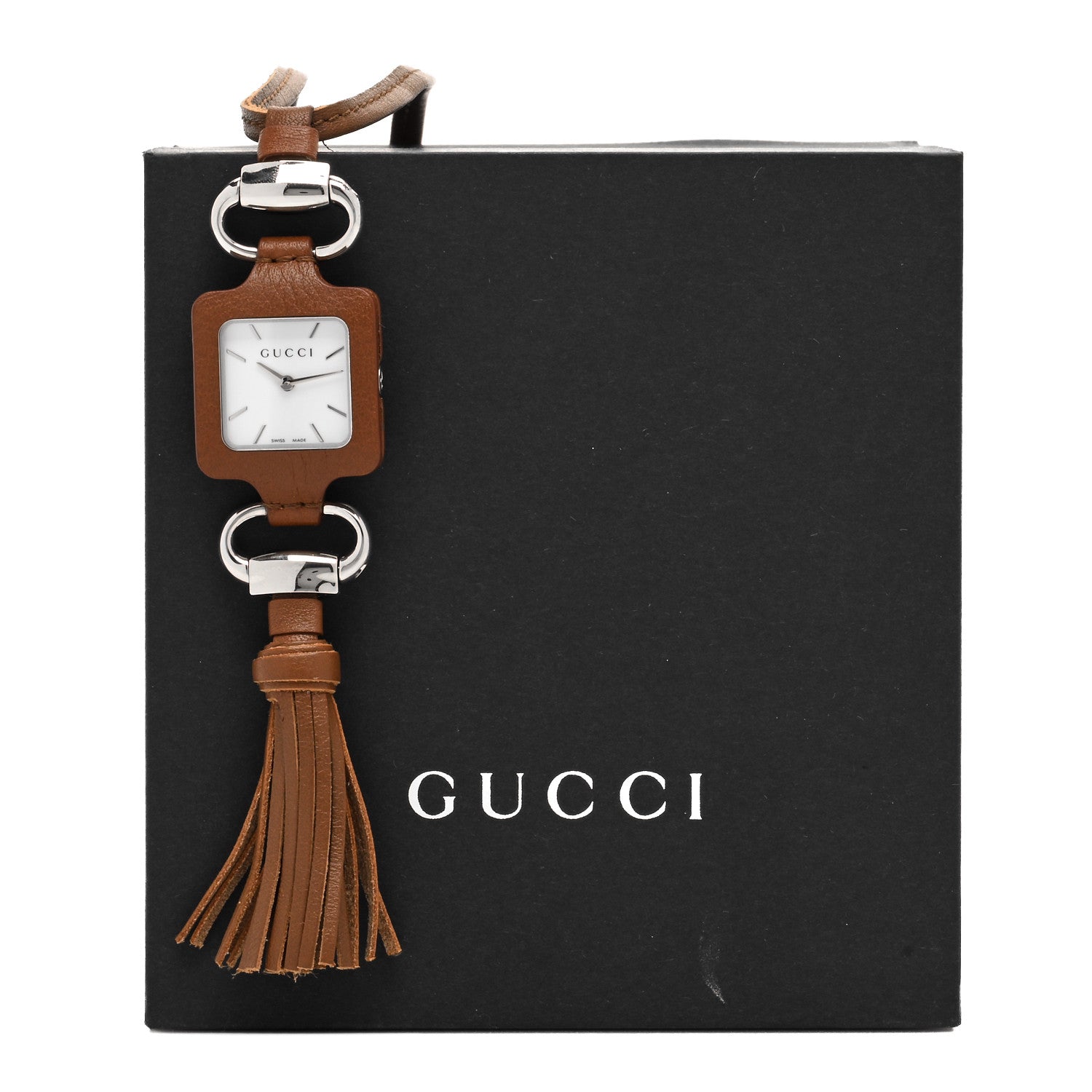 Gucci Stainless Steel Calfskin 1921 Pendant Quartz Watch 5 of 5