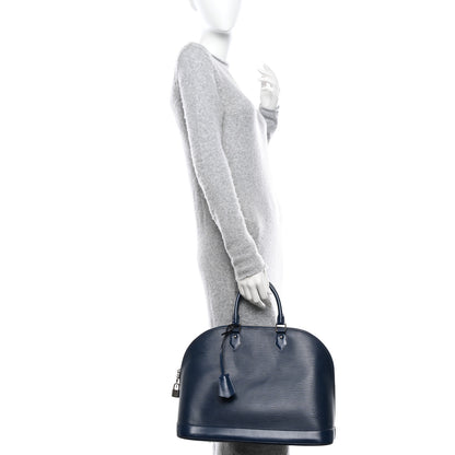 Louis Vuitton Epi Alma GM Indigo 2 of 11
