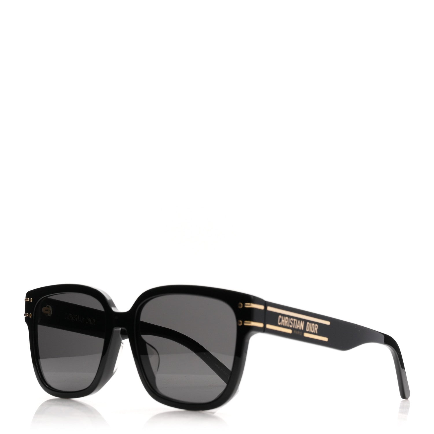 Christian Dior Diorsignature S7F Square Sunglasses Black 1 of 7