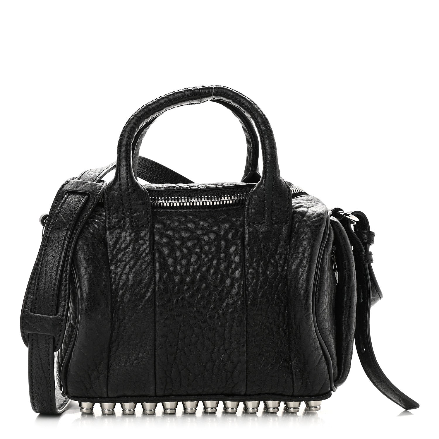 Alexander Wang Pebbled Lambskin Mini Rockie Black Rhodium Hardware 1 of 7