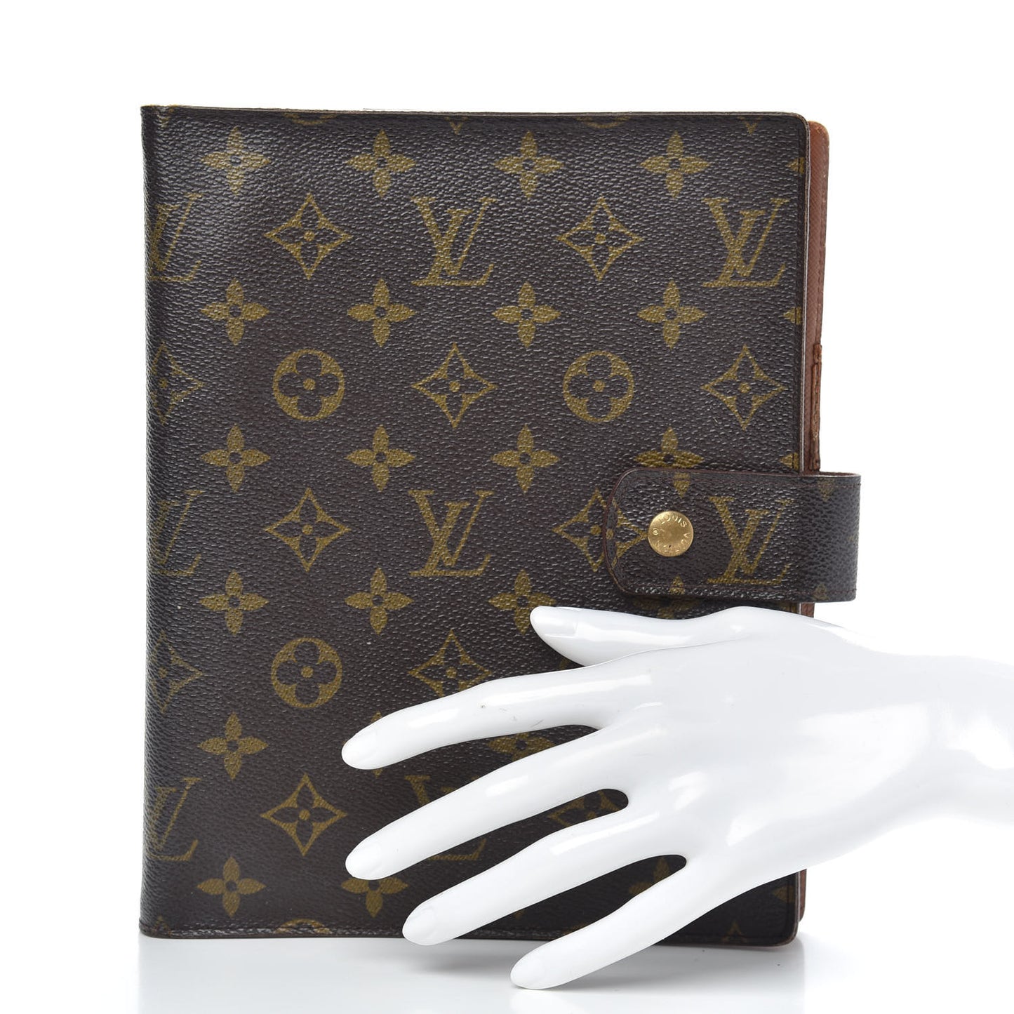 Monogram Large Ring Agenda Cover