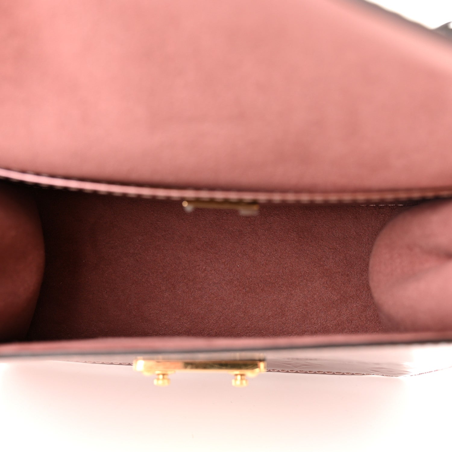 Louis Vuitton Vernis Monogram Spring Street Rose Pale Metallise 5 of 10