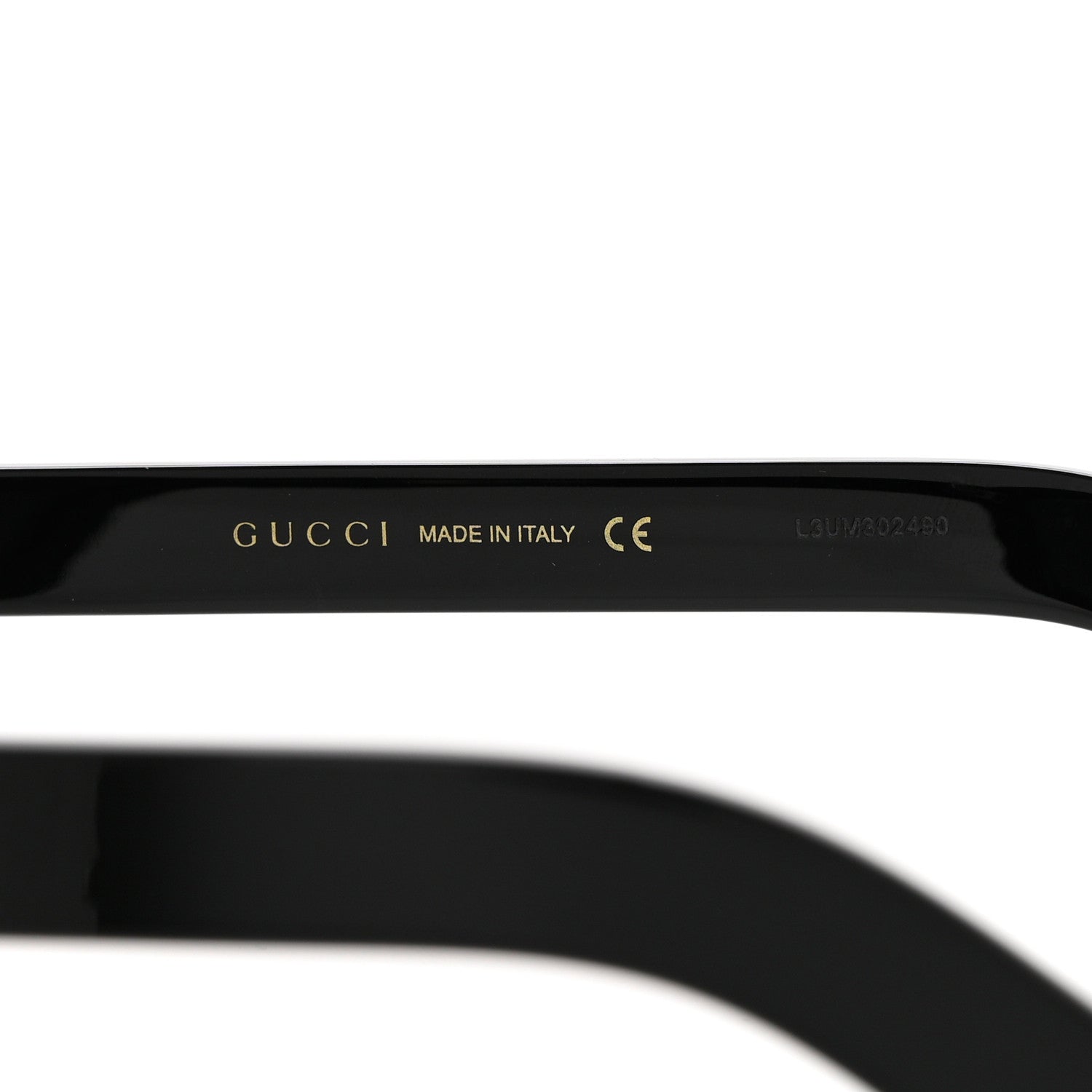 Gucci Acetate Geometric Crystal Sunglasses GG0496S Black 6 of 7