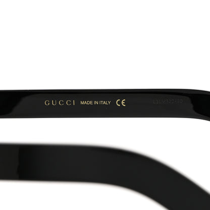 Gucci Acetate Geometric Crystal Sunglasses GG0496S Black 6 of 7