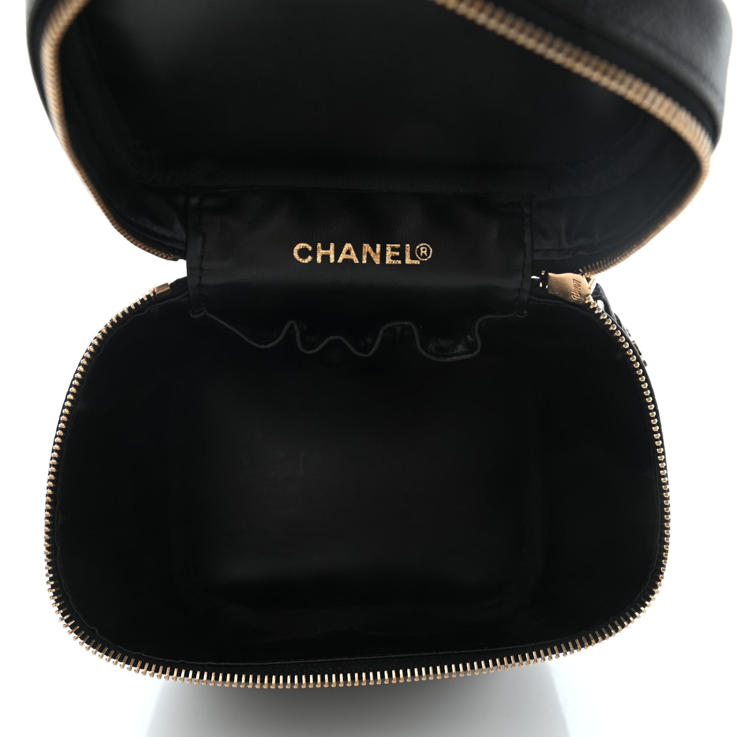 Caviar Cosmetic Vanity Bag Black