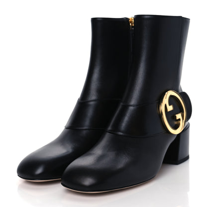 Gucci Malaga Kid GG Blondie 55mm Ankle Boots 39.5 Black 3 of 9
