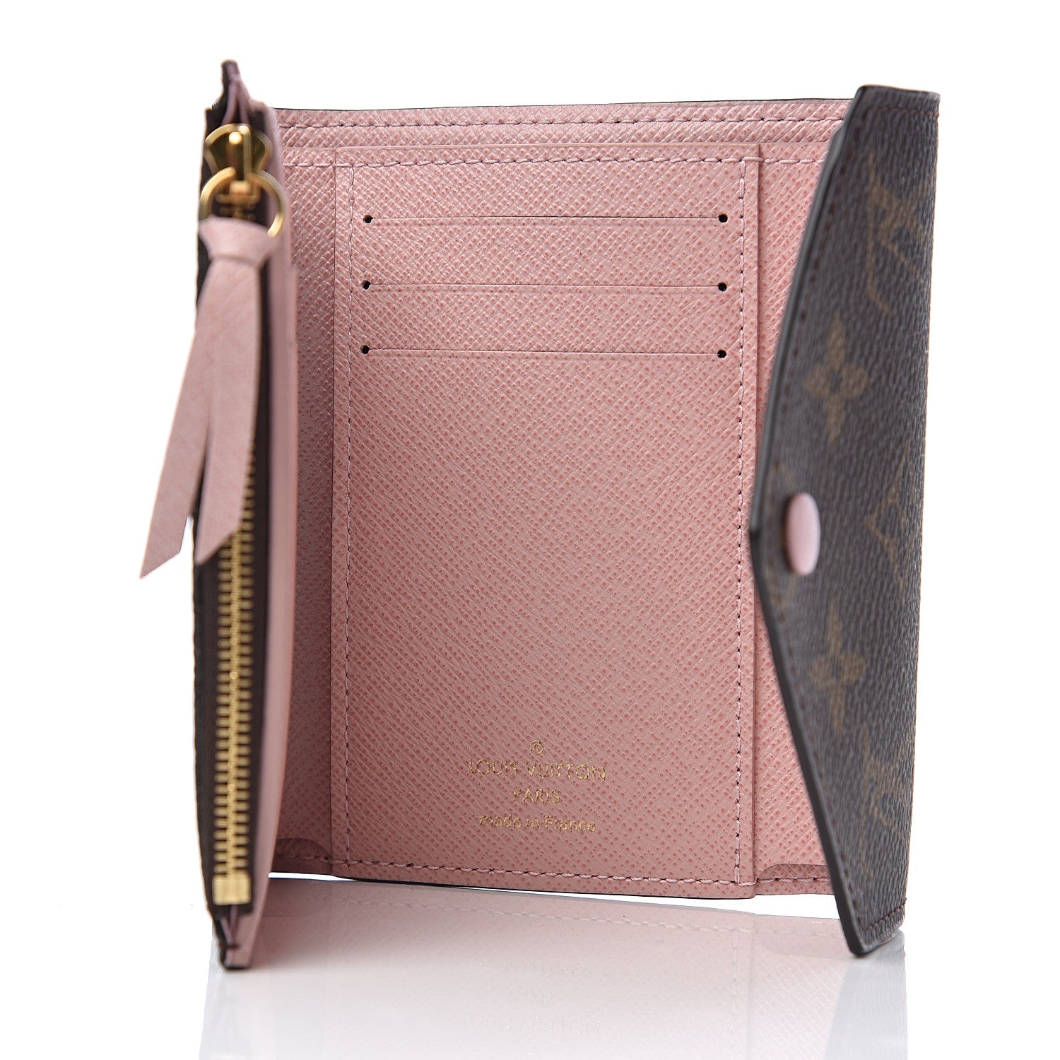 Louis Vuitton Monogram Victorine Wallet Rose Ballerine 4 of 6