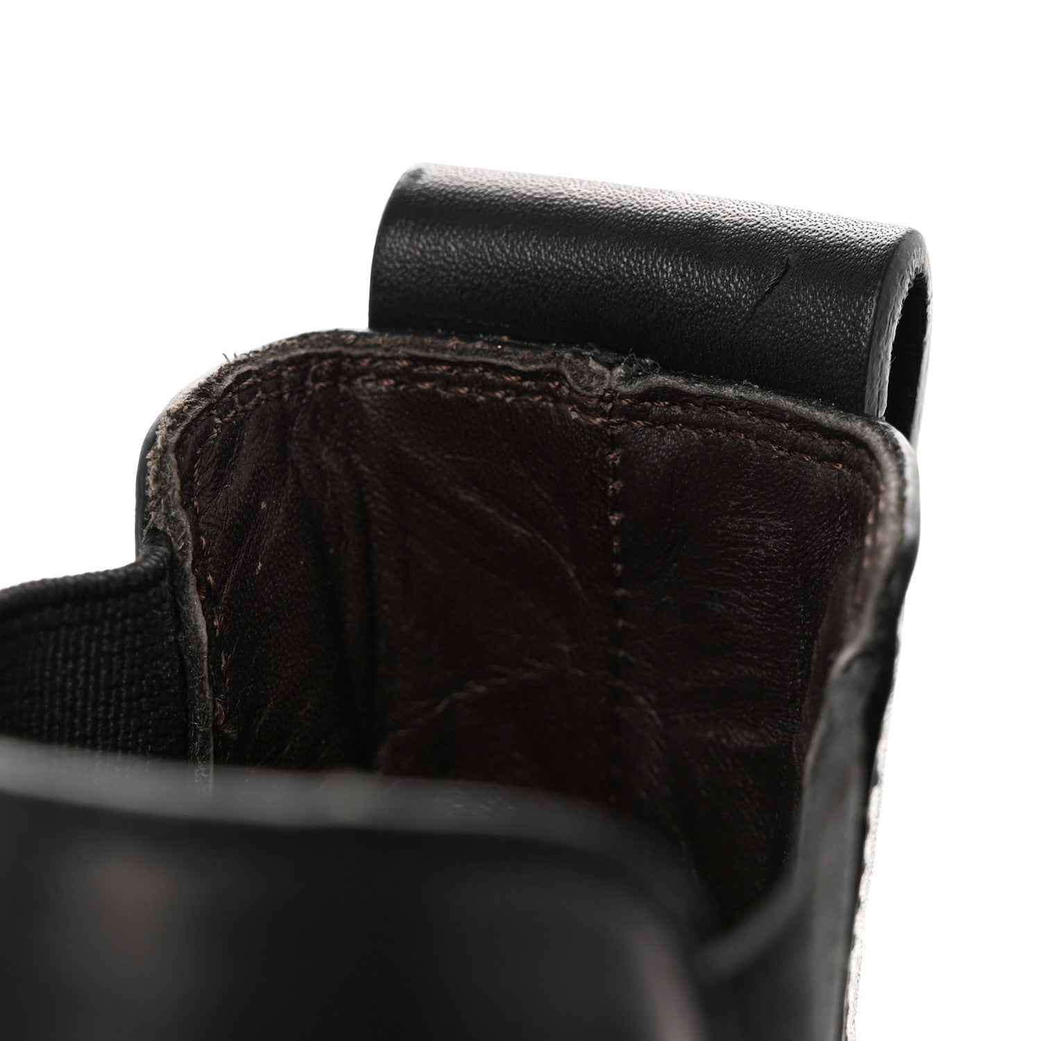 Bottega Veneta Calfskin The Lug Chelsea 55mm Cropped Boots 35.5 Black 11 of 13