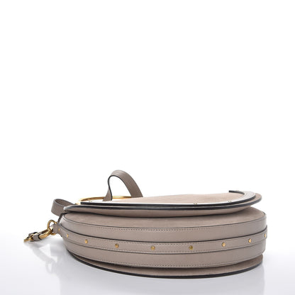 Chloe Calfskin Suede Medium Pixie Bag Motty Grey 4 of 7