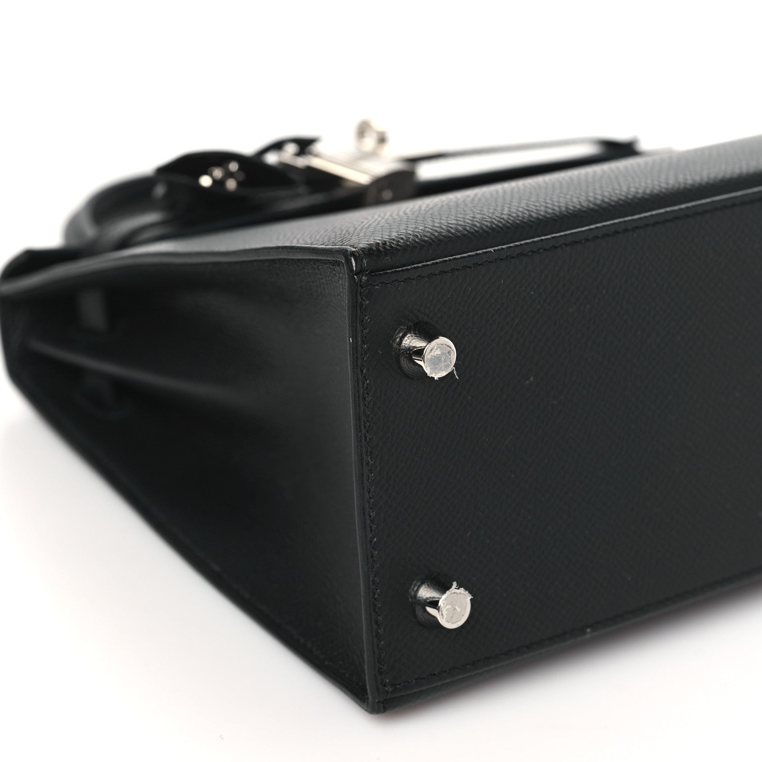 Hermes Epsom Kelly Sellier 25 Black 9 of 10