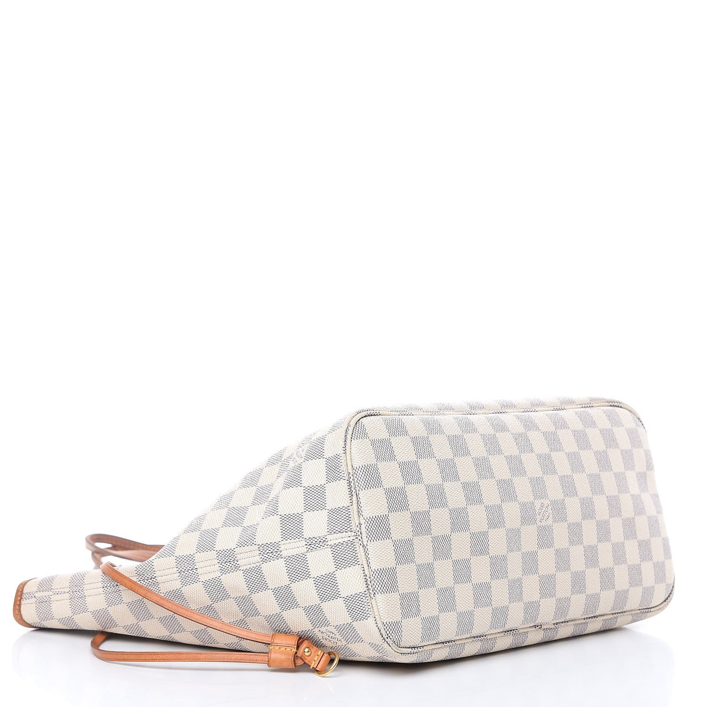 Damier Azur Neo Neverfull MM Rose Ballerine