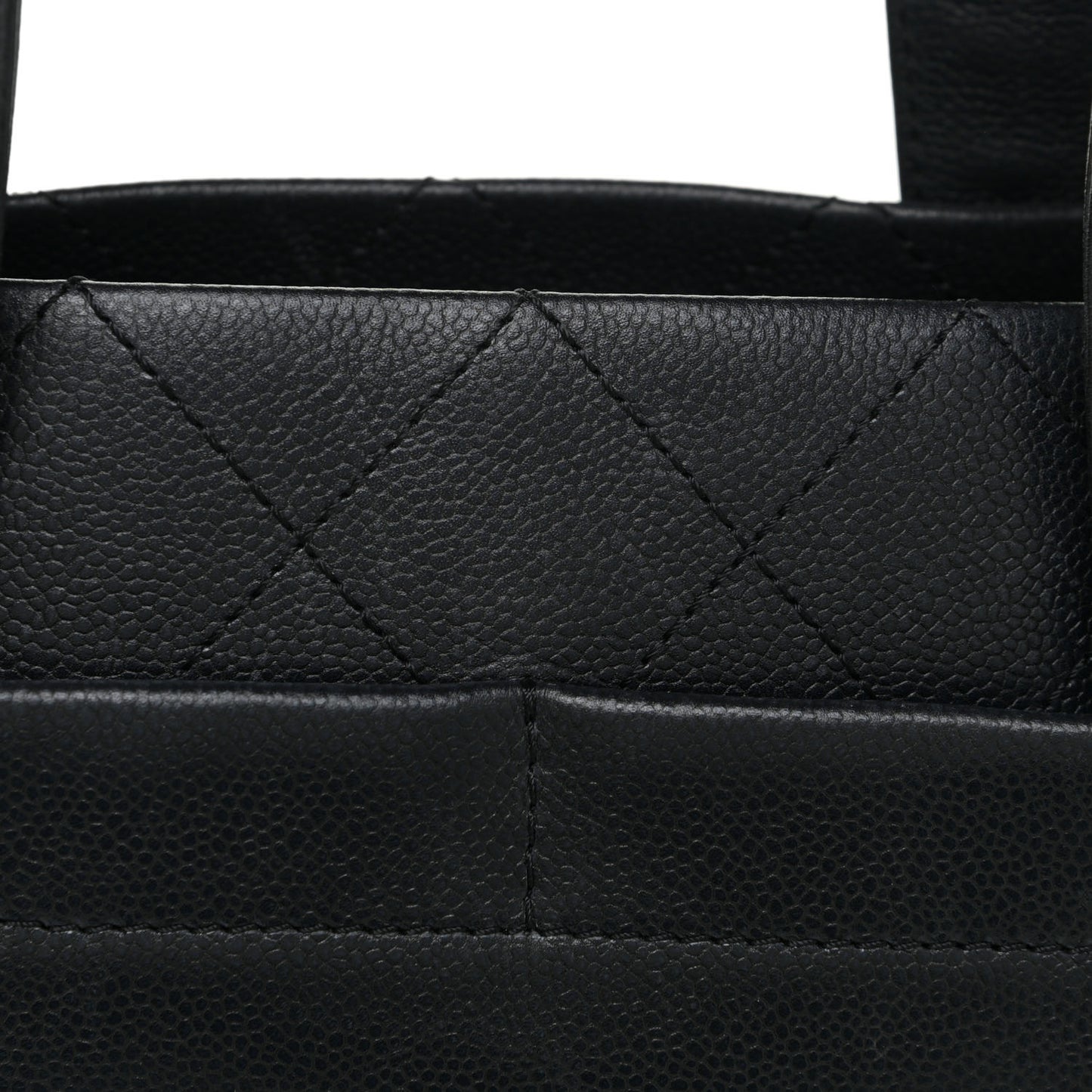 Caviar Executive Cerf Shopper Tote Black