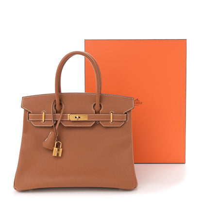 Hermes Epsom Birkin 30 Gold 11 of 11