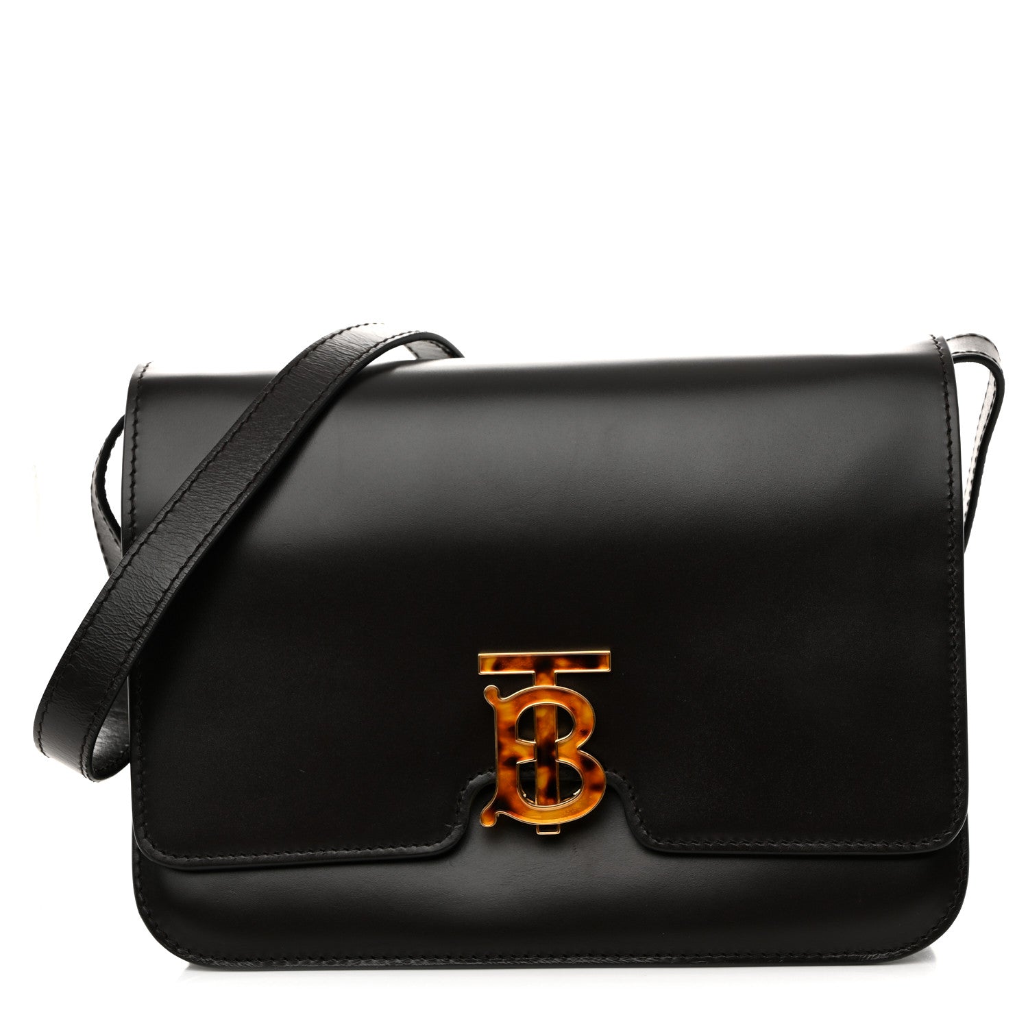 Burberry Calfskin Medium TB Bag Coffee 1 of 11