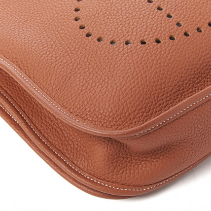 Hermes Taurillon Clemence Evelyne III PM Gold 6 of 9