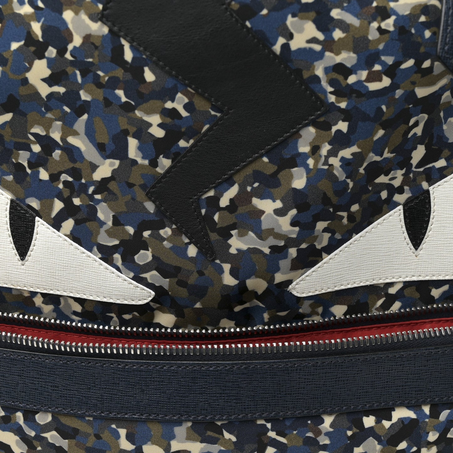 Nylon Vitello Elite Flamingo Granite Lightning Monster Eyes Backpack  Military Lavagna Multicolor