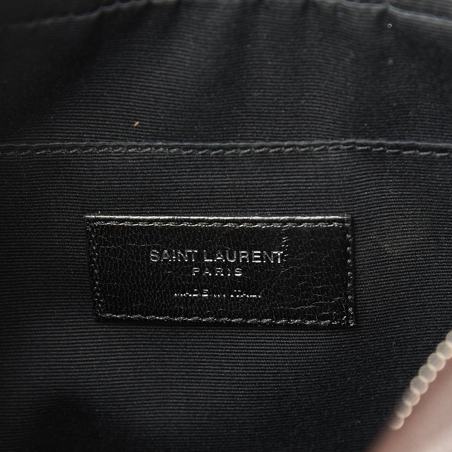 Lambskin Monogram Small Lou Camera Bag Black Tulipe
