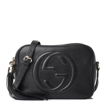 Gucci Pebbled Calfskin Small Soho Disco Bag Black 1 of 9