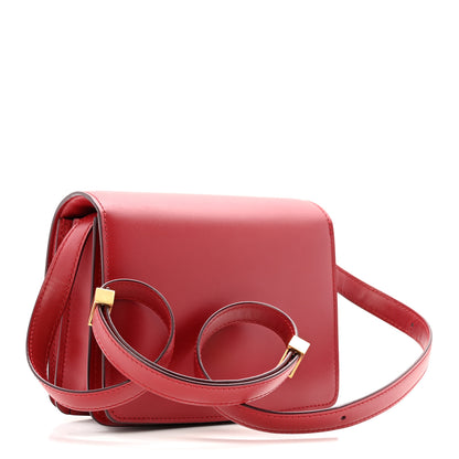 Celine Smooth Calfskin Small Classic Box Flap Bag Red 3 of 12