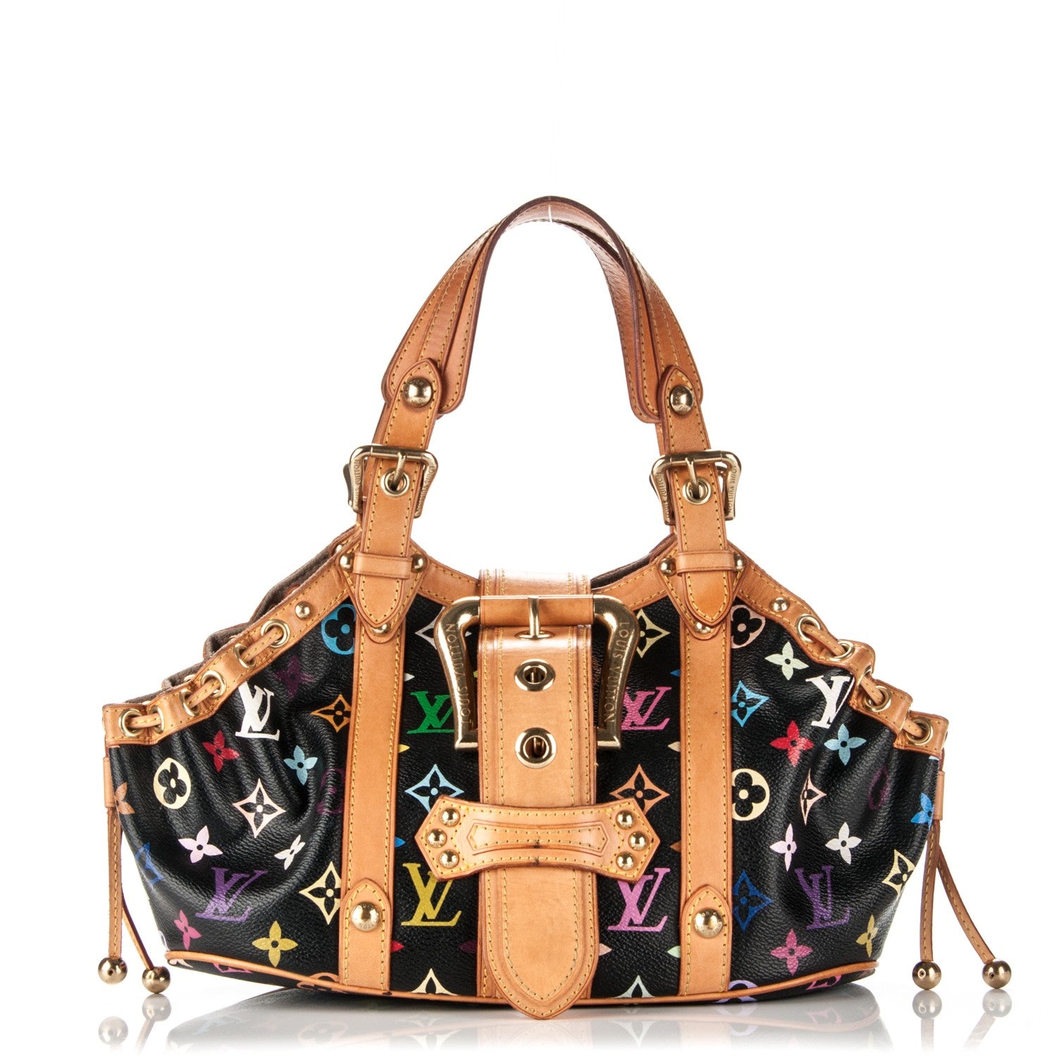 Louis Vuitton Monogram Multicolor Theda GM Black 1 of 8
