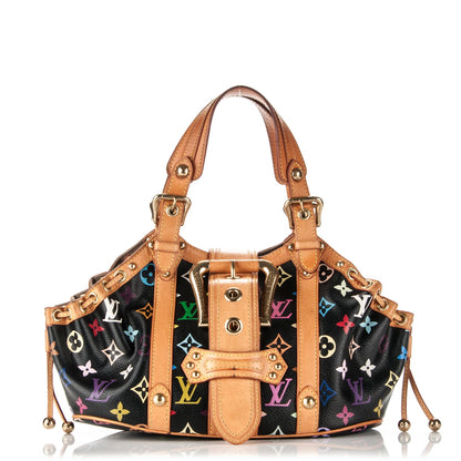 Louis Vuitton Monogram Multicolor Theda GM Black 1 of 8