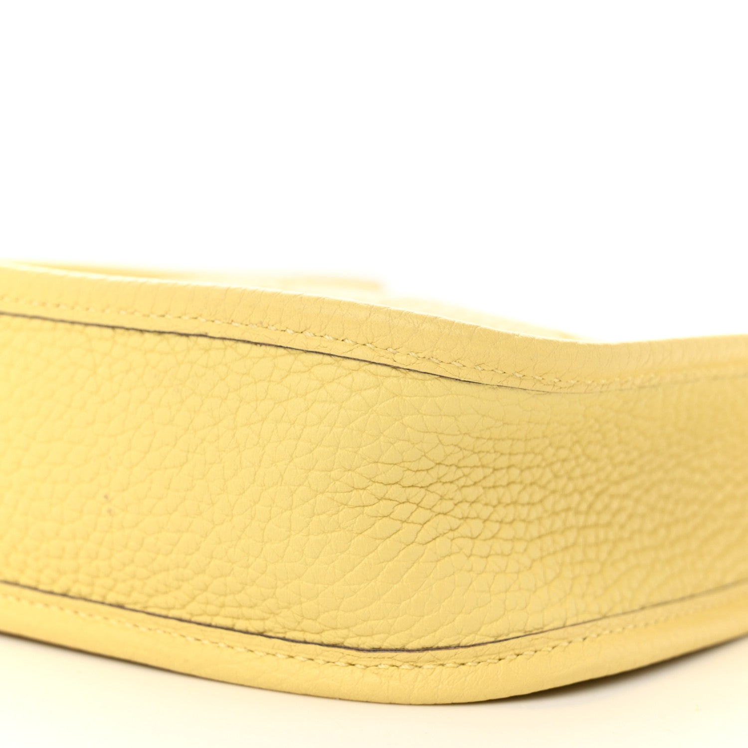Hermes Taurillon Clemence Amazone Evelyne TPM Jaune Poussin Craie 10 of 13