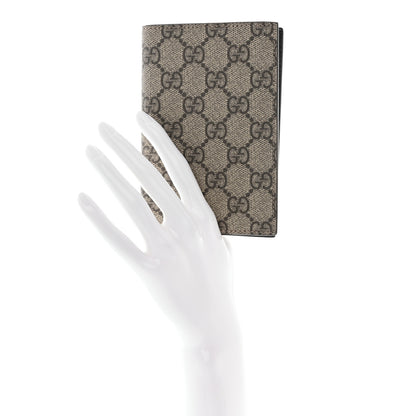 Gucci GG Supreme Monogram Passport Case Beige Taupe 2 of 8