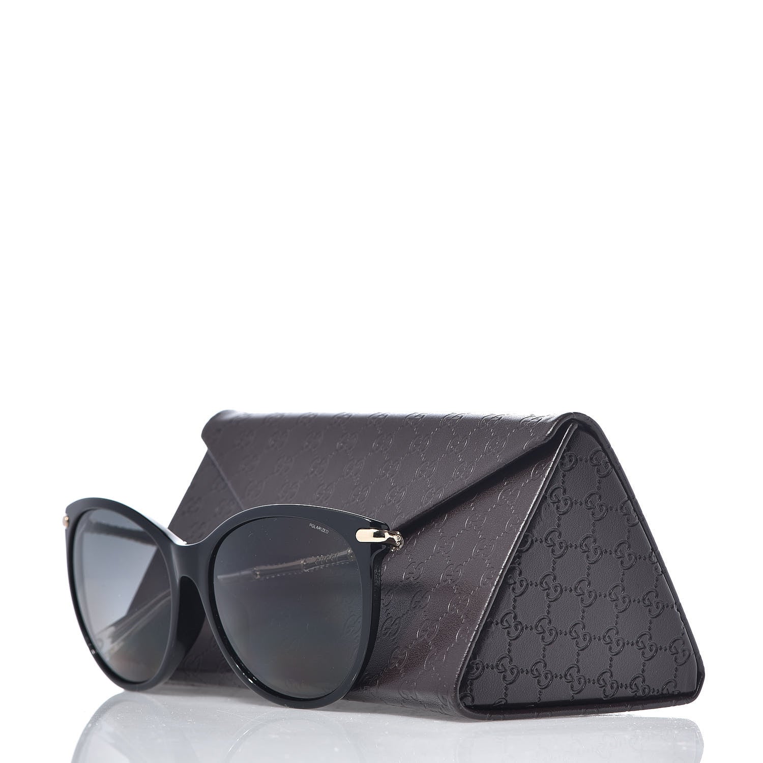 Gucci Crystal Bamboo Cat Eye GG 3771/N/F/S Sunglasses Gold 10 of 10