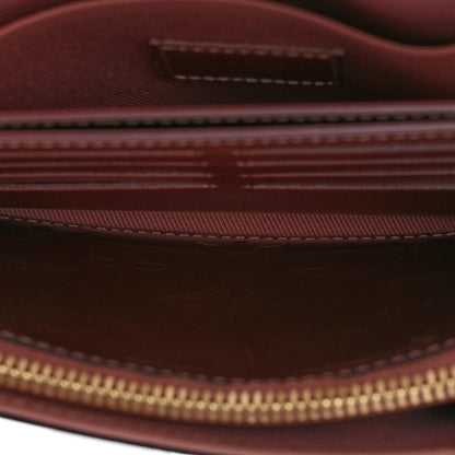 Louis Vuitton Vernis Pochette Felicie Chain Wallet Metallic Pale Pink 6 of 11