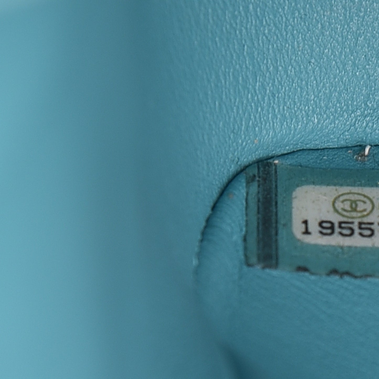 Python Jumbo Double Flap Turquoise