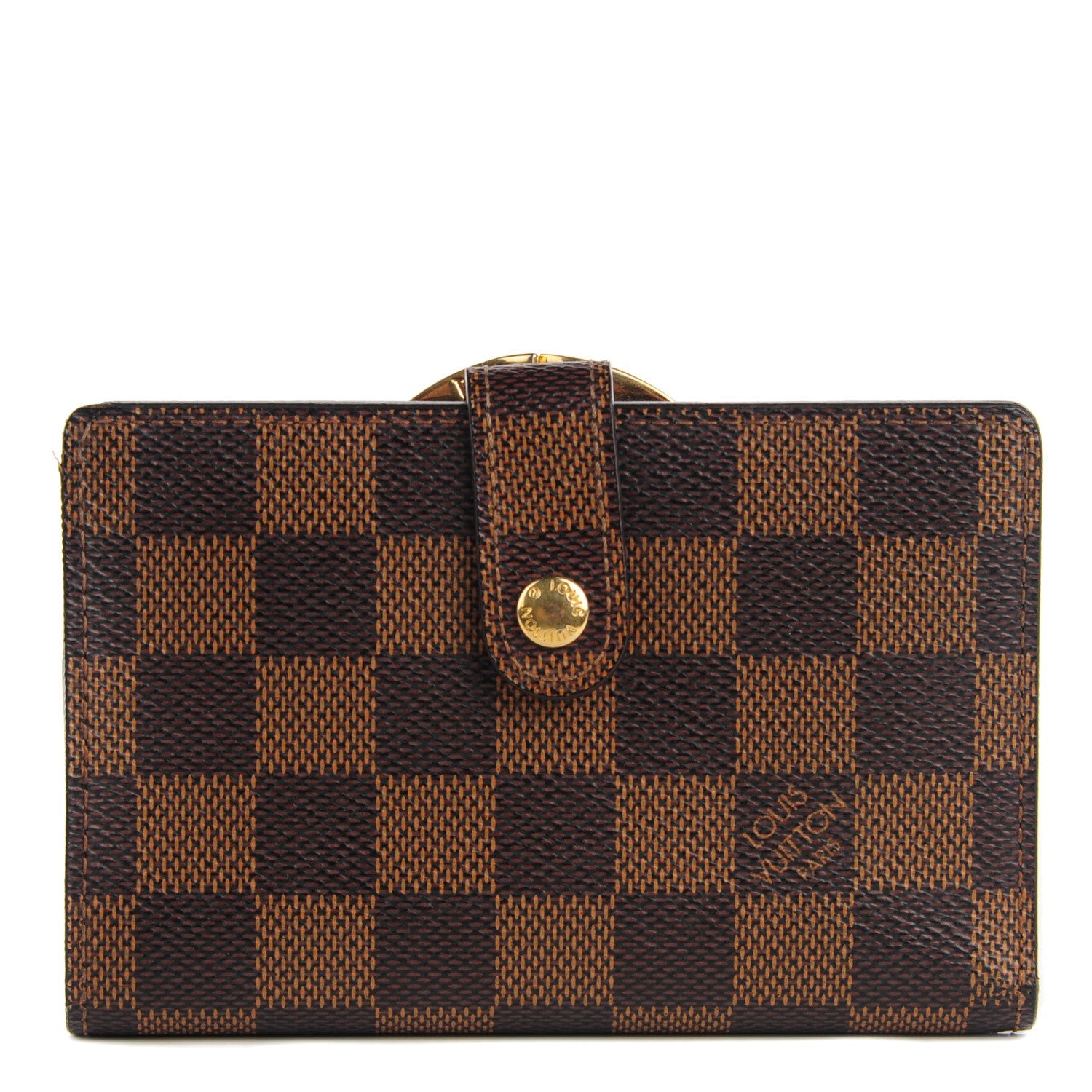 Louis Vuitton Damier Ebene French Purse Wallet 1 of 7