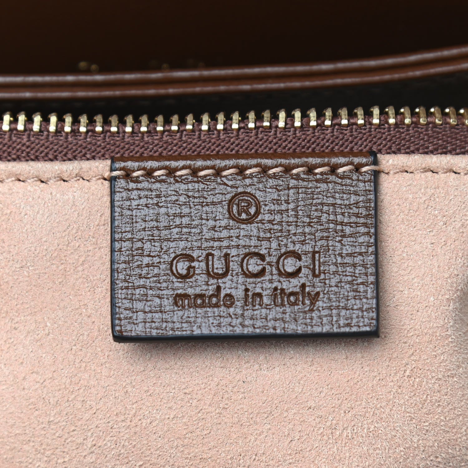 Gucci GG Supreme Monogram Horsebit 1955 Shoulder Bag Beige Brown Sugar 6 of 9