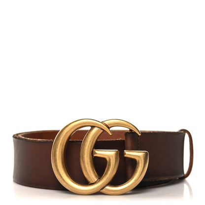 Gucci Faded Calfskin Double G 40mm Belt 75 30 Cuir 1 of 5