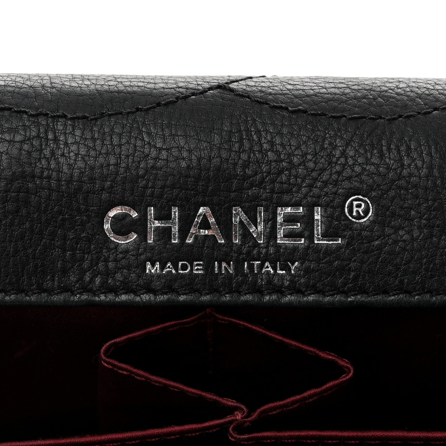 Chanel Calfskin Embossed Large Lucky Symbols Flap Black 6 of 10