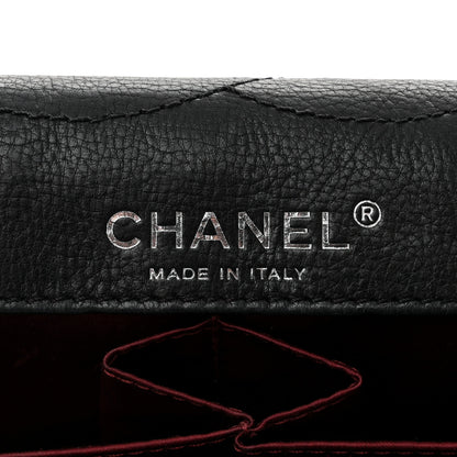 Chanel Calfskin Embossed Large Lucky Symbols Flap Black 6 of 10