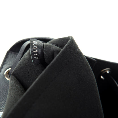 Louis Vuitton Calfskin Lockme Backpack Black 8 of 8