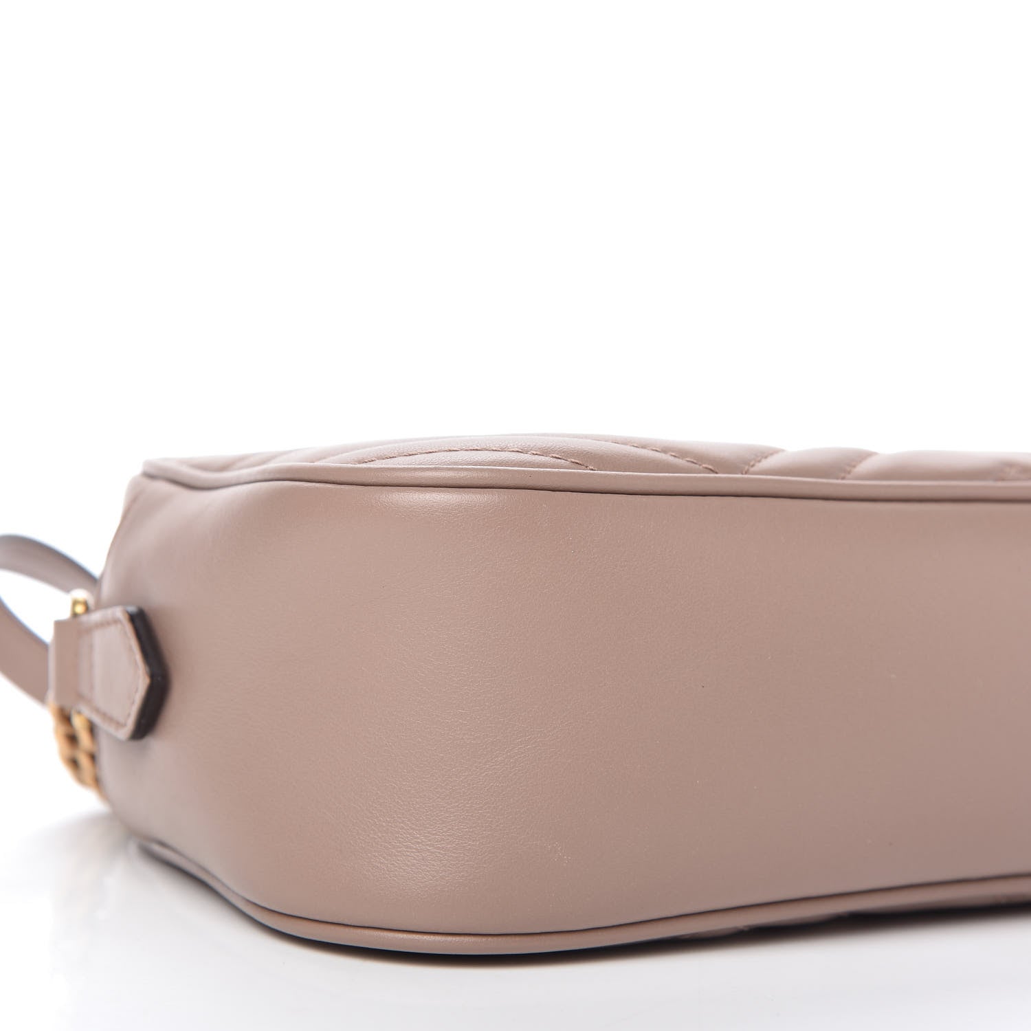 Gucci Calfskin Matelasse Small GG Marmont Chain Shoulder Bag Porcelain Rose 6 of 11