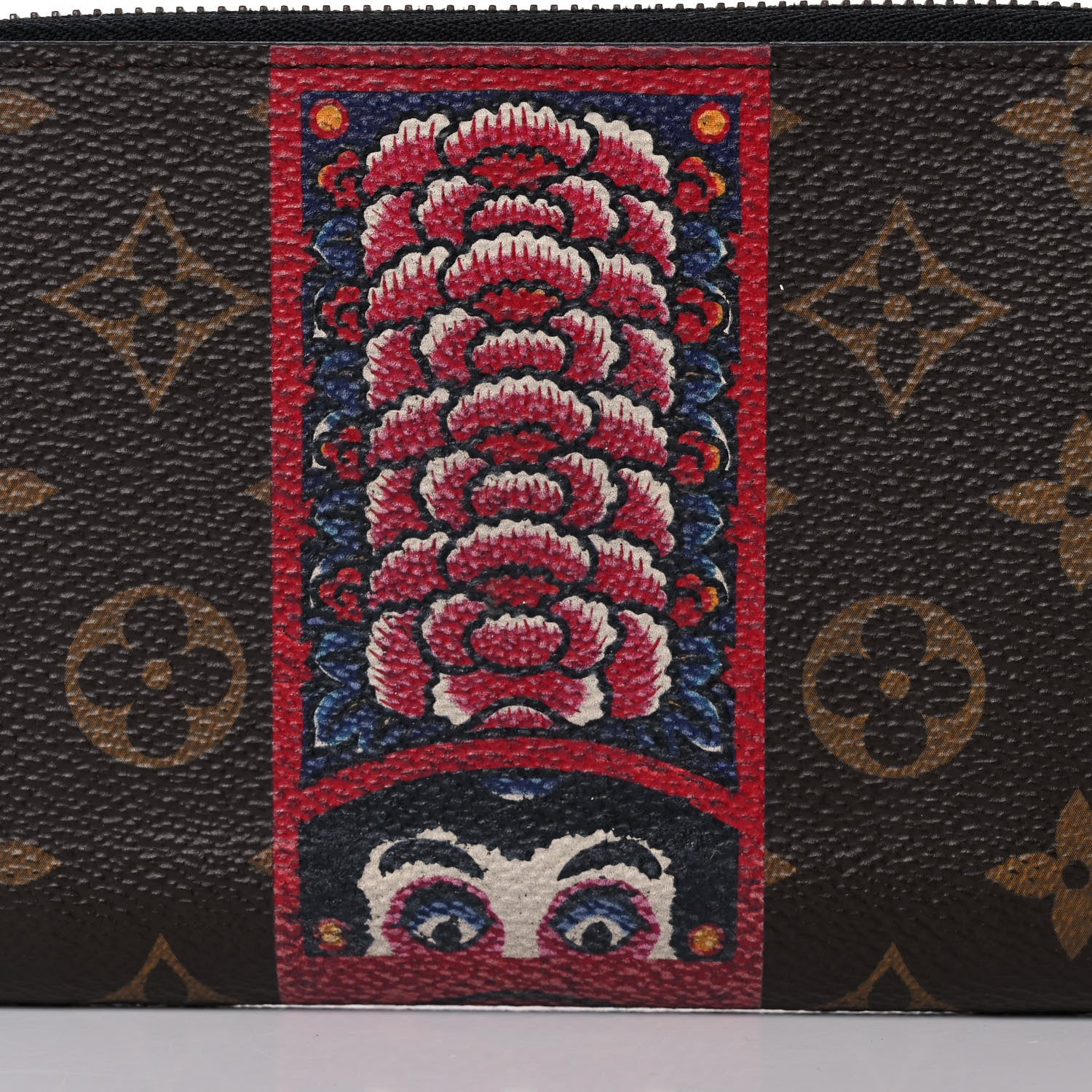 Louis Vuitton Monogram Kabuki Zippy Wallet 8 of 12