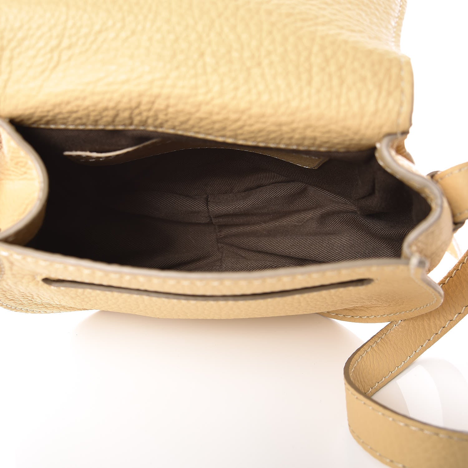 Chloe Calfskin Mini Marcie Round Crossbody Bag Sunlight 5 of 9