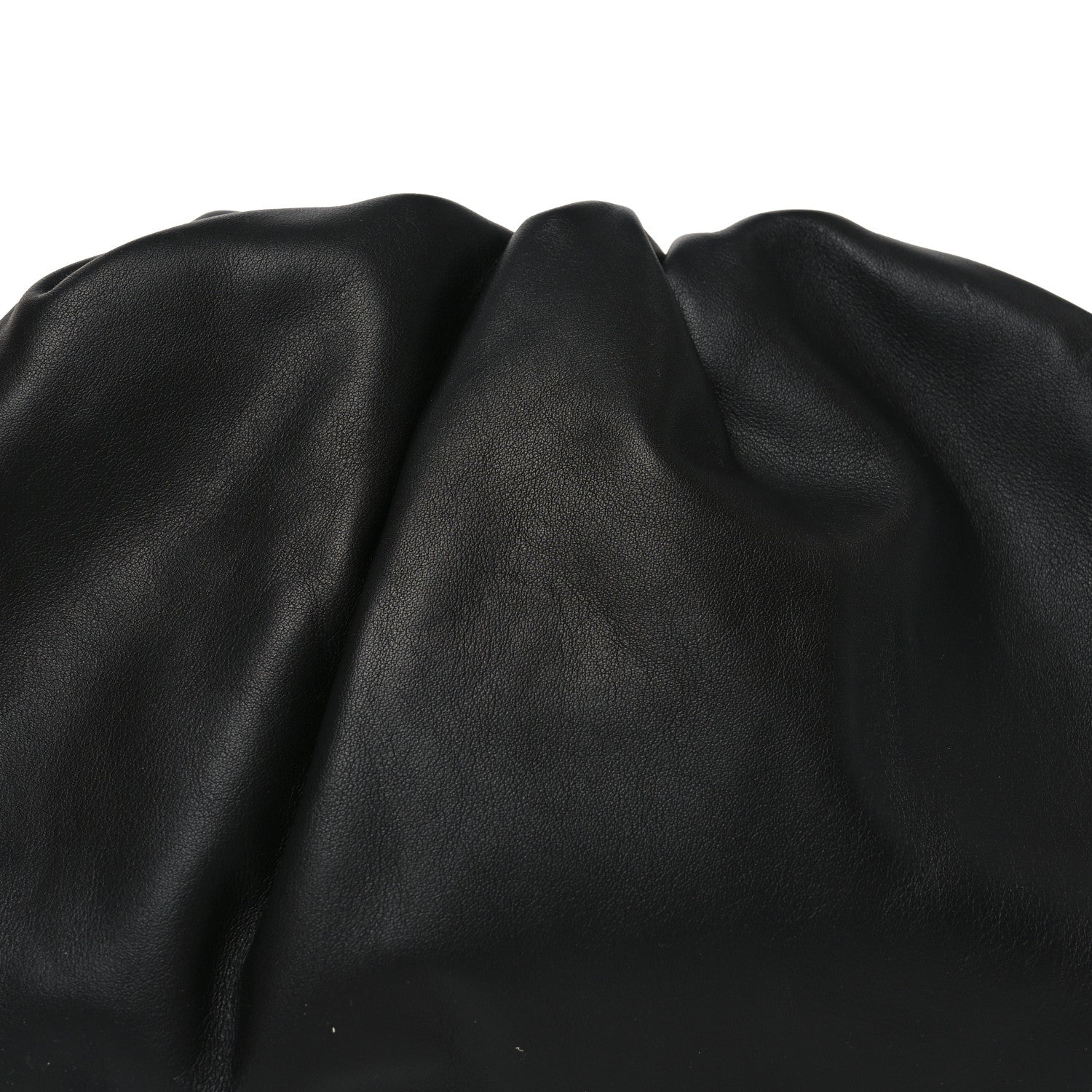 Bottega Veneta Smooth Butter Calf The Pouch Oversized Clutch Black 9 of 11