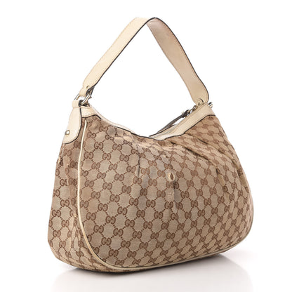 Gucci Monogram Medium Sukey Hobo Off White 3 of 15