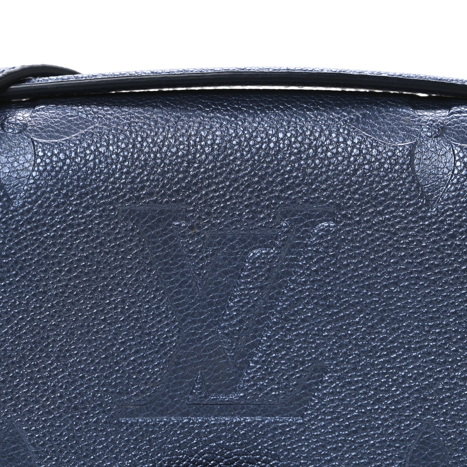 Louis Vuitton Metallic Empreinte Monogram Giant Pochette Metis Navy Nacre 7 of 11
