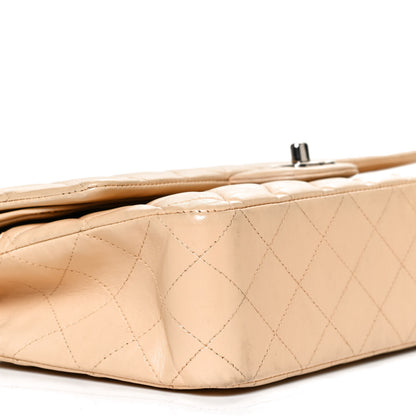 Chanel Lambskin Quilted Medium Double Flap Beige 9 of 10